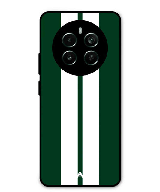 Stripe Pattern 11 Metal Back Cover Phone Case for Realme 12 Plus