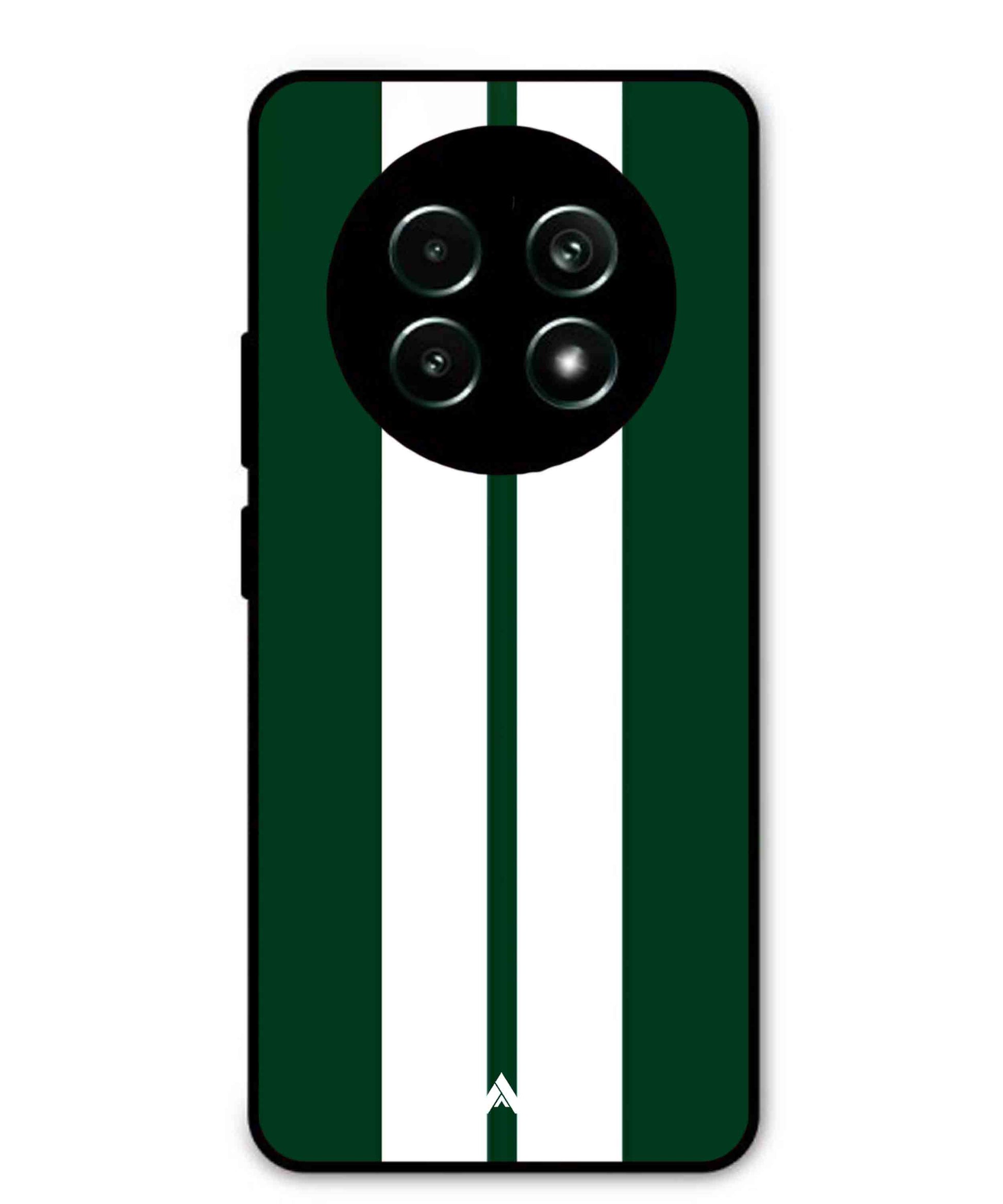 Stripe Pattern 11 Metal Back Cover Phone Case for Realme 13