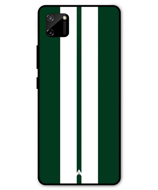 Stripe Pattern 11 Metal Back Cover Phone Case for Realme C11
