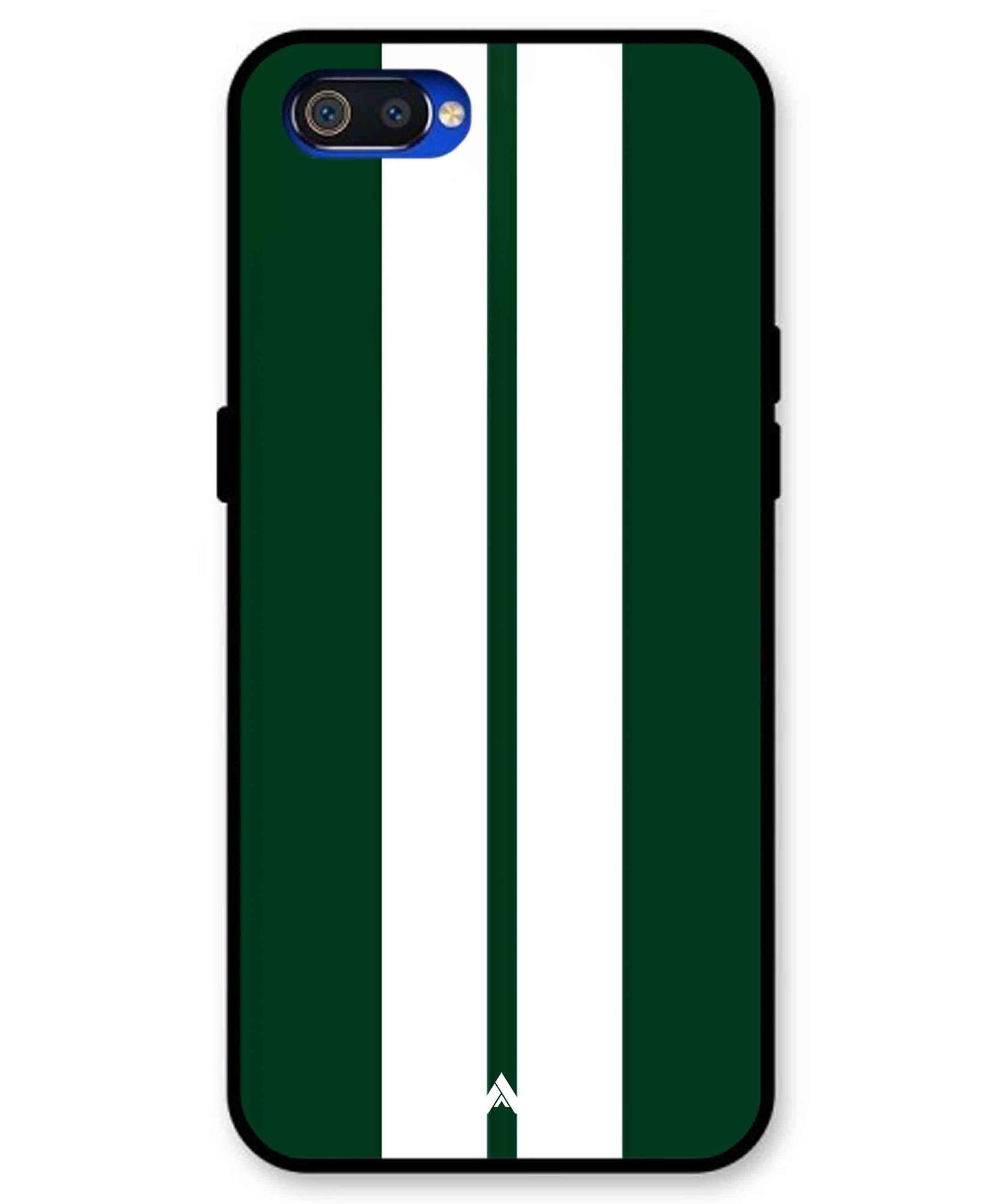 Stripe Pattern 11 Metal Back Cover Phone Case for Realme C2