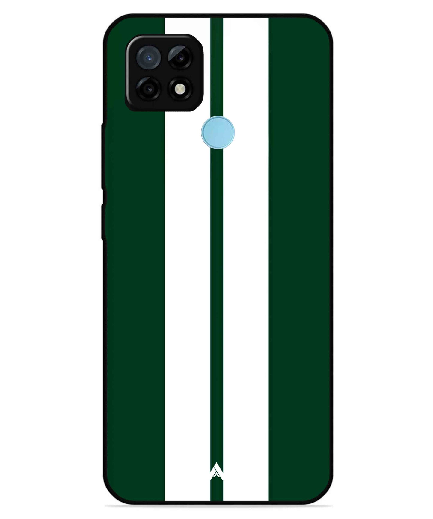Stripe Pattern 11 Metal Back Cover Phone Case for Realme C21