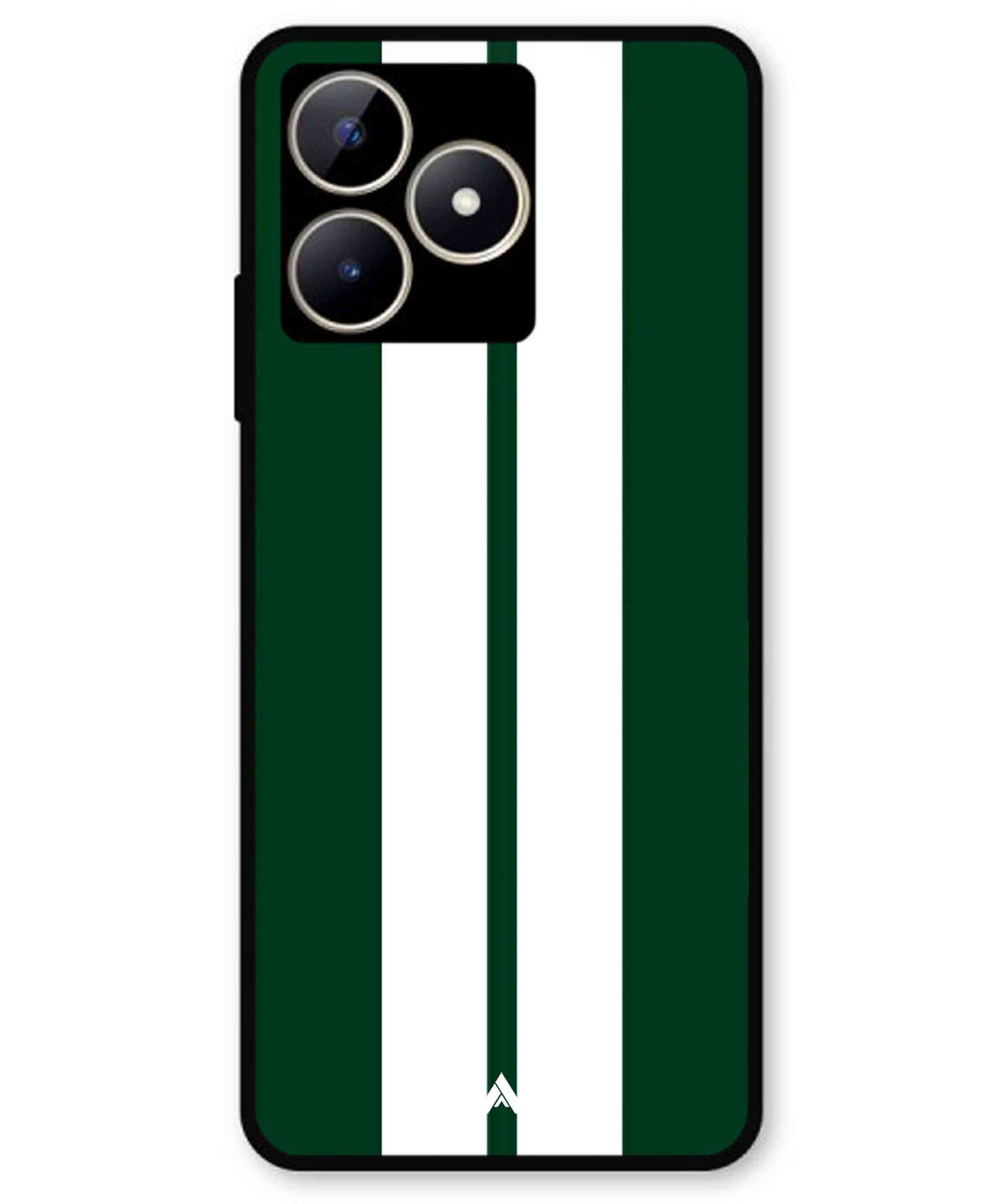 Stripe Pattern 11 Metal Back Cover Phone Case for Realme C51
