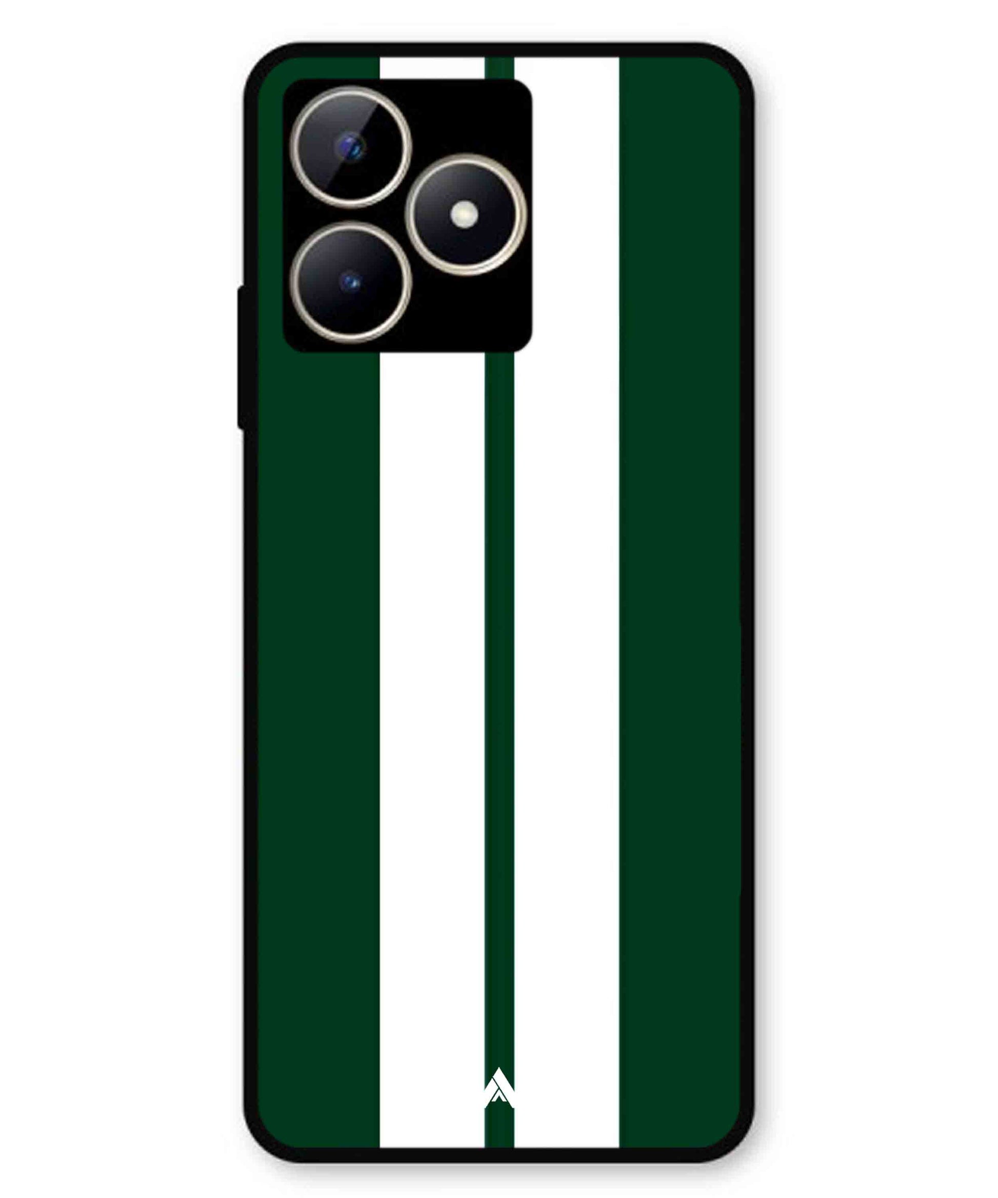 Stripe Pattern 11 Metal Back Cover Phone Case for Realme C53