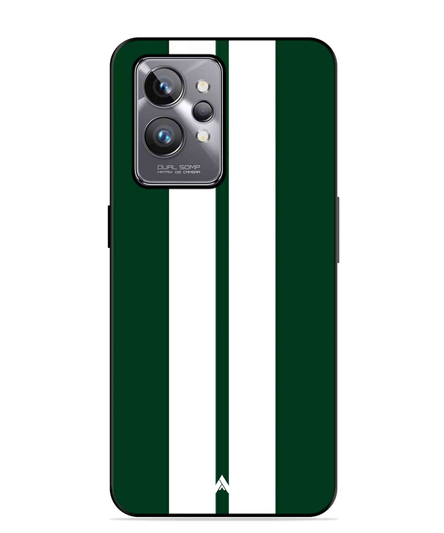 Stripe Pattern 11 Metal Back Cover Phone Case for Realme GT 2 Pro