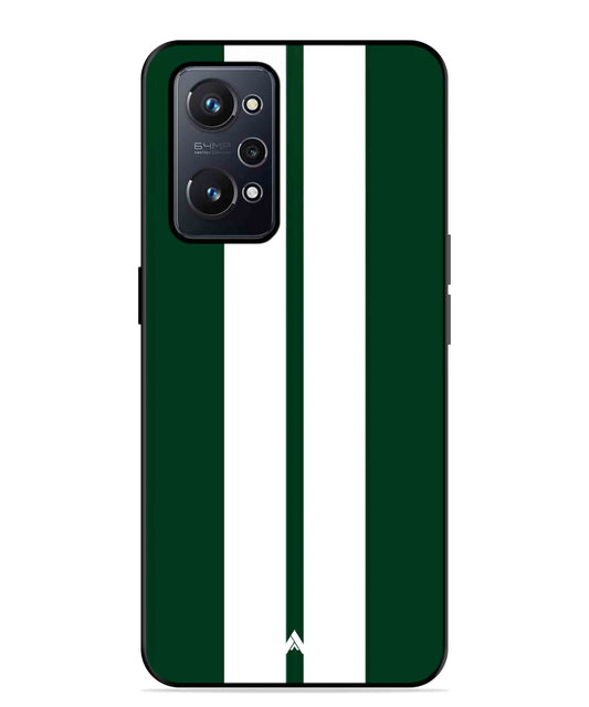 Stripe Pattern 11 Metal Back Cover Phone Case for Realme GT Neo 2