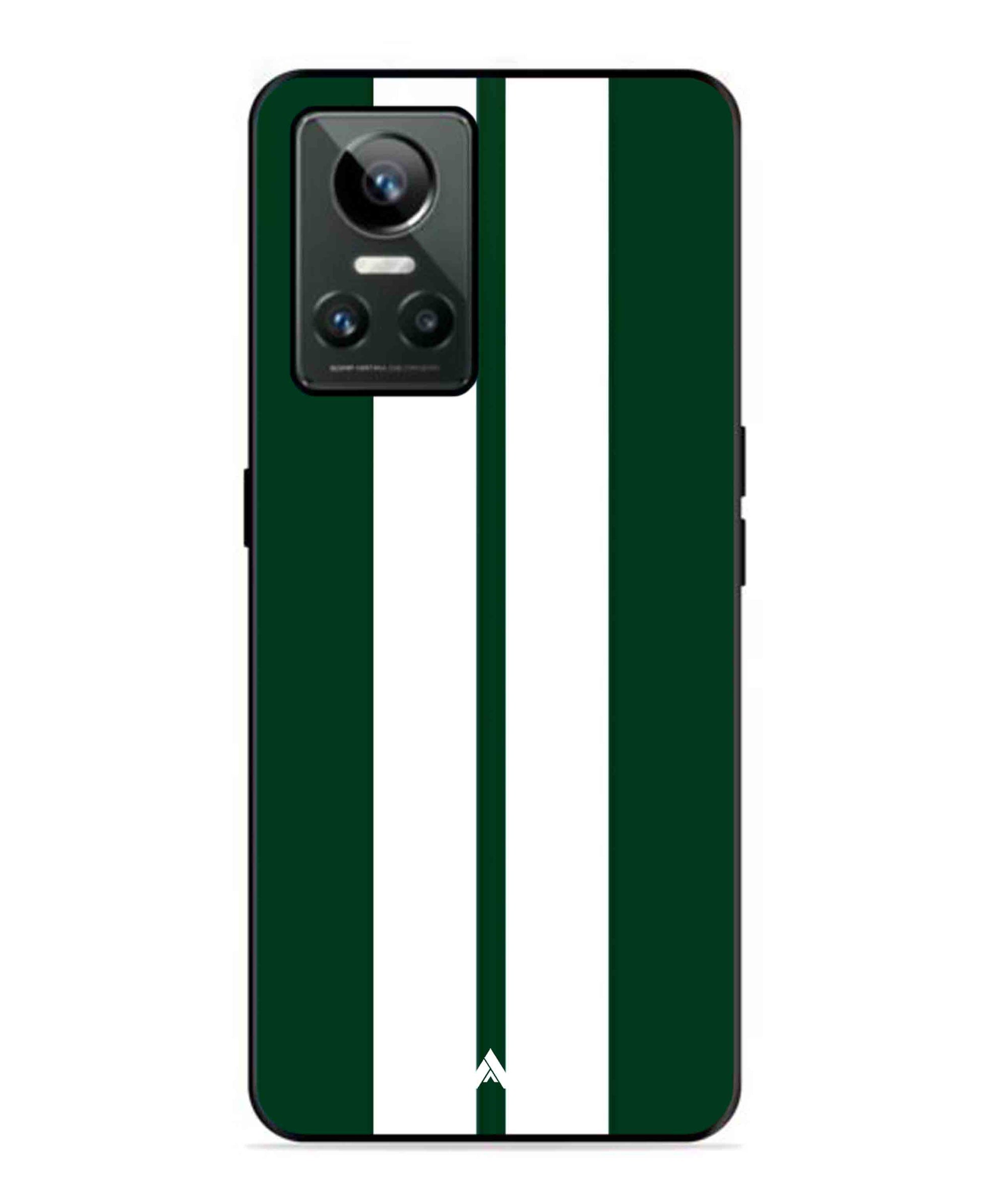 Stripe Pattern 11 Metal Back Cover Phone Case for Realme GT Neo 3