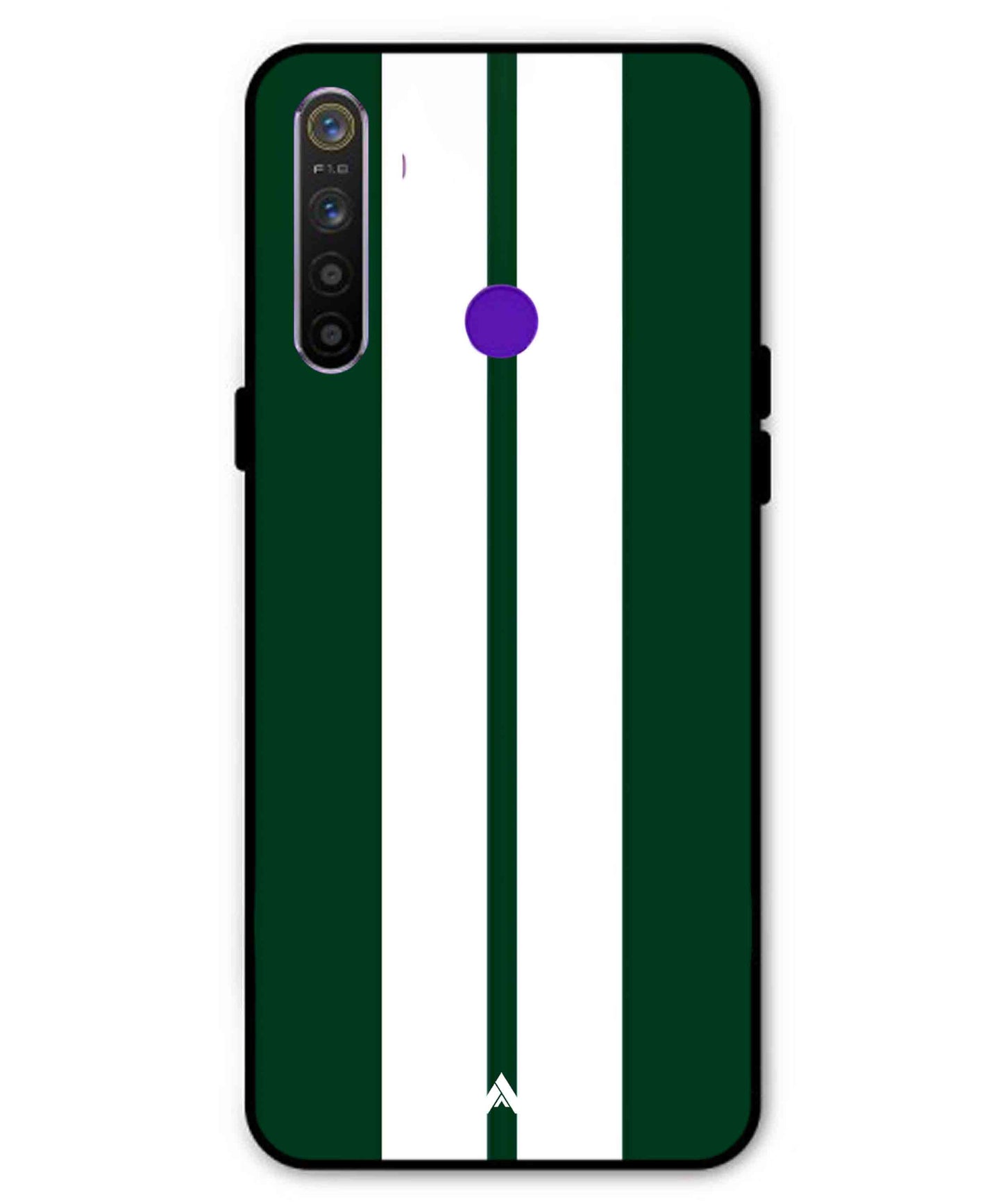 Stripe Pattern 11 Metal Back Cover Phone Case for Realme Narzo 10