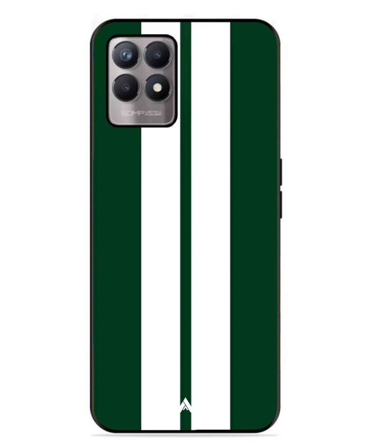 Stripe Pattern 11 Metal Back Cover Phone Case for Realme Narzo 50