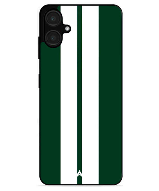 Stripe Pattern 11 Metal Back Cover Phone Case for Samsung Galaxy A06