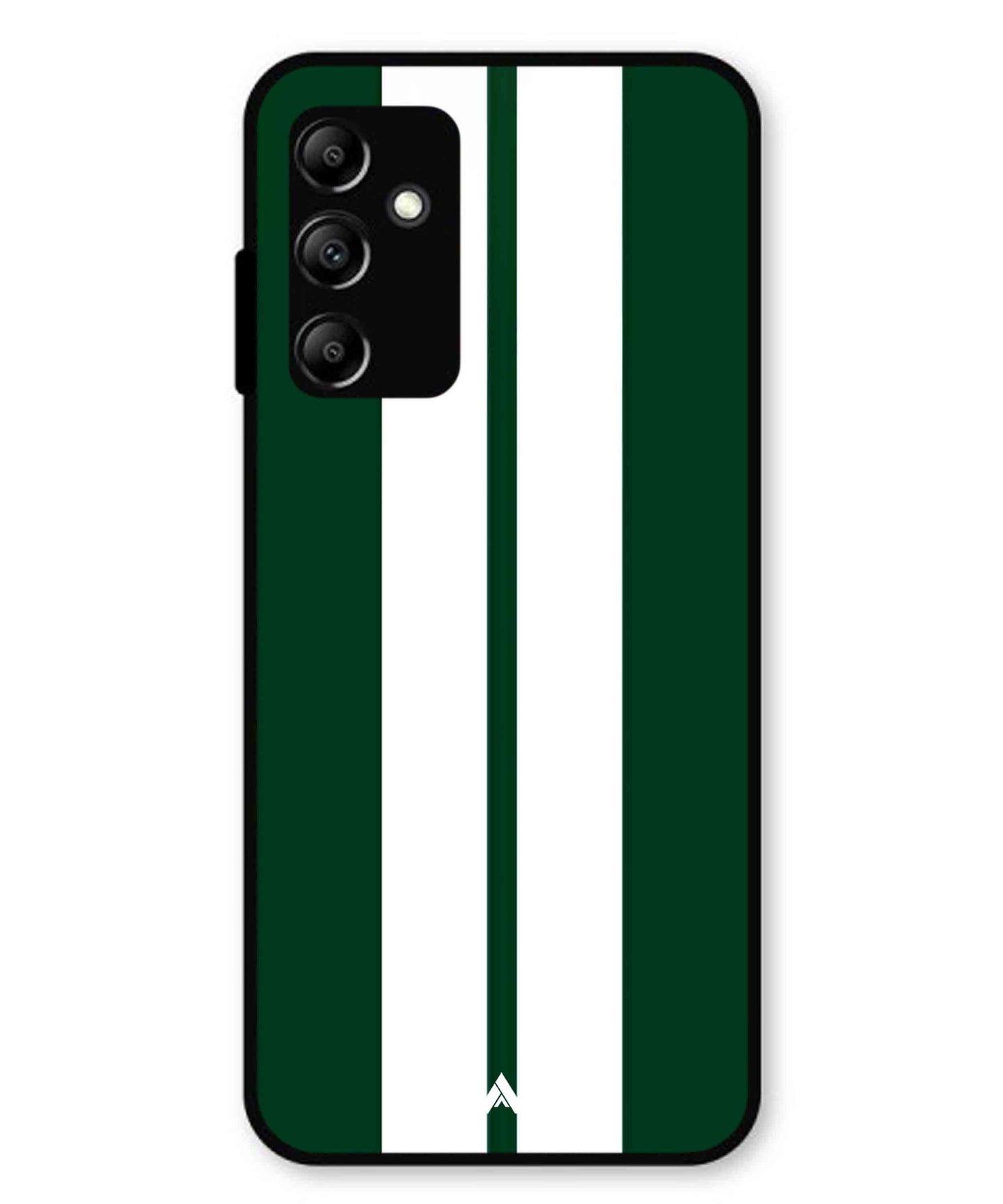 Stripe Pattern 11 Metal Back Cover Phone Case for Samsung Galaxy A14 5G