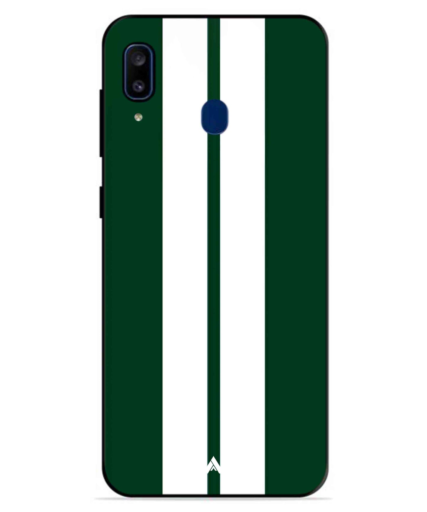 Stripe Pattern 11 Metal Back Cover Phone Case for Samsung Galaxy A20