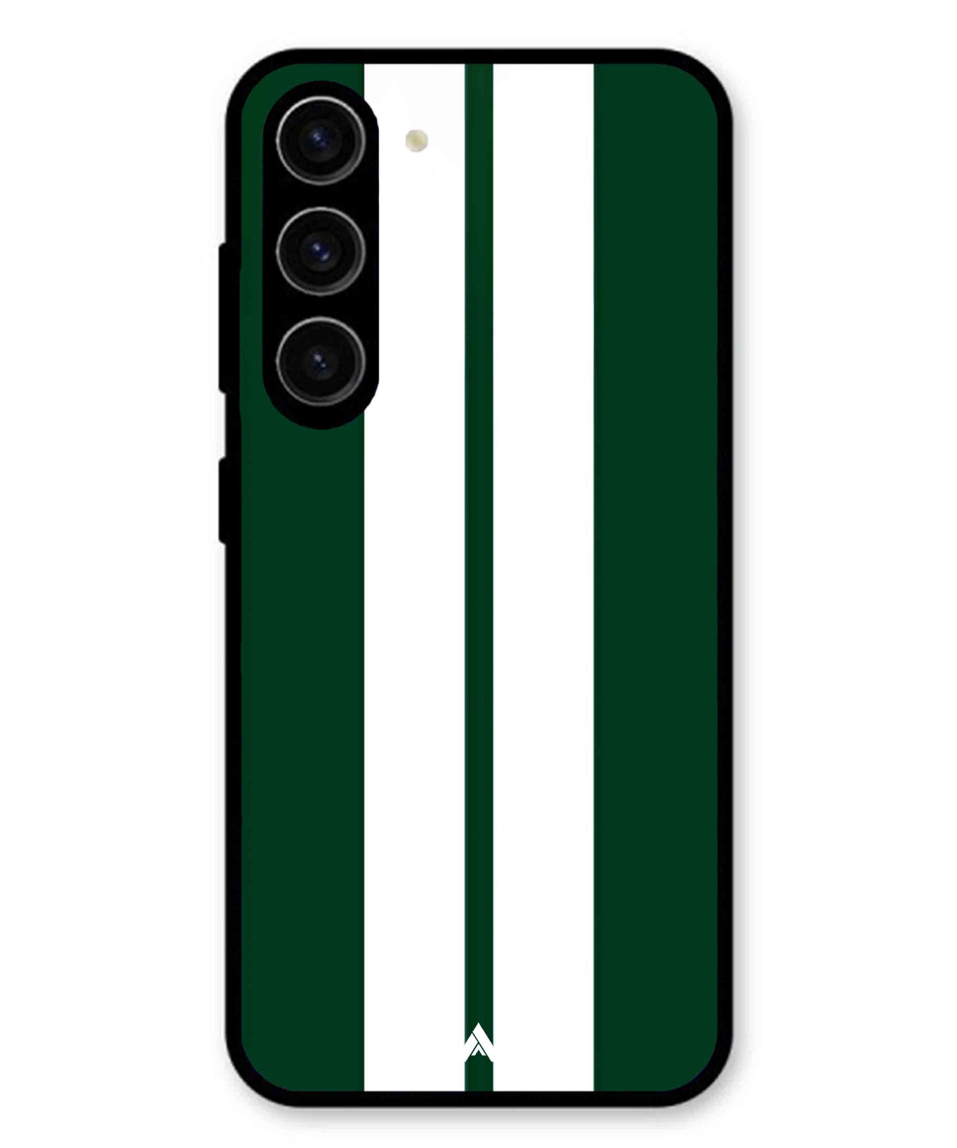 Stripe Pattern 11 Metal Back Cover Phone Case for Samsung Galaxy A36