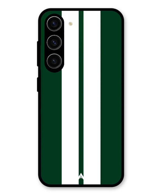 Stripe Pattern 11 Metal Back Cover Phone Case for Samsung Galaxy A36