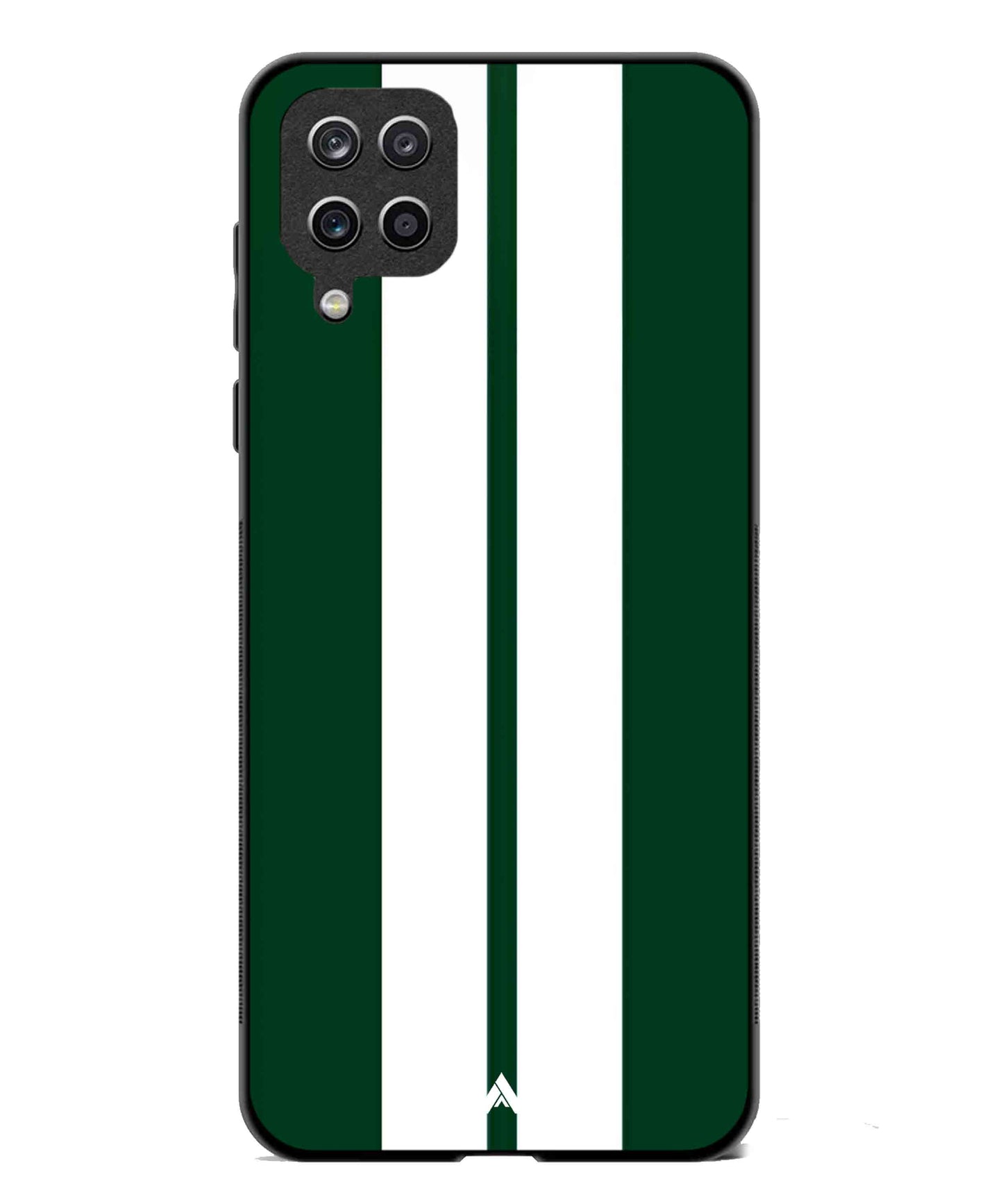 Stripe Pattern 11 Metal Back Cover Phone Case for Samsung Galaxy A42