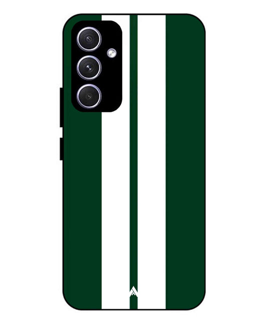 Stripe Pattern 11 Metal Back Cover Phone Case for Samsung Galaxy A55