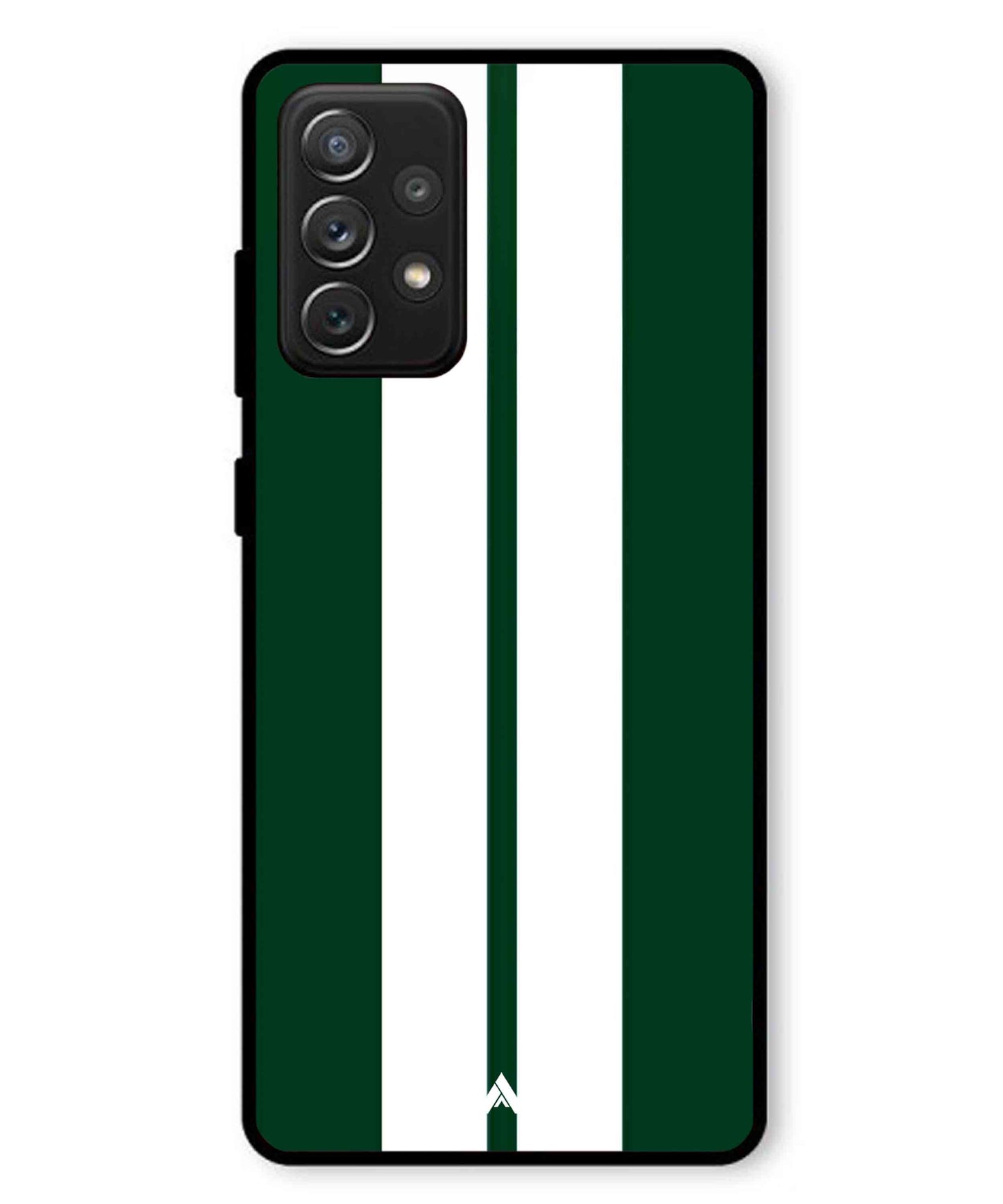 Stripe Pattern 11 Metal Back Cover Phone Case for Samsung Galaxy A72