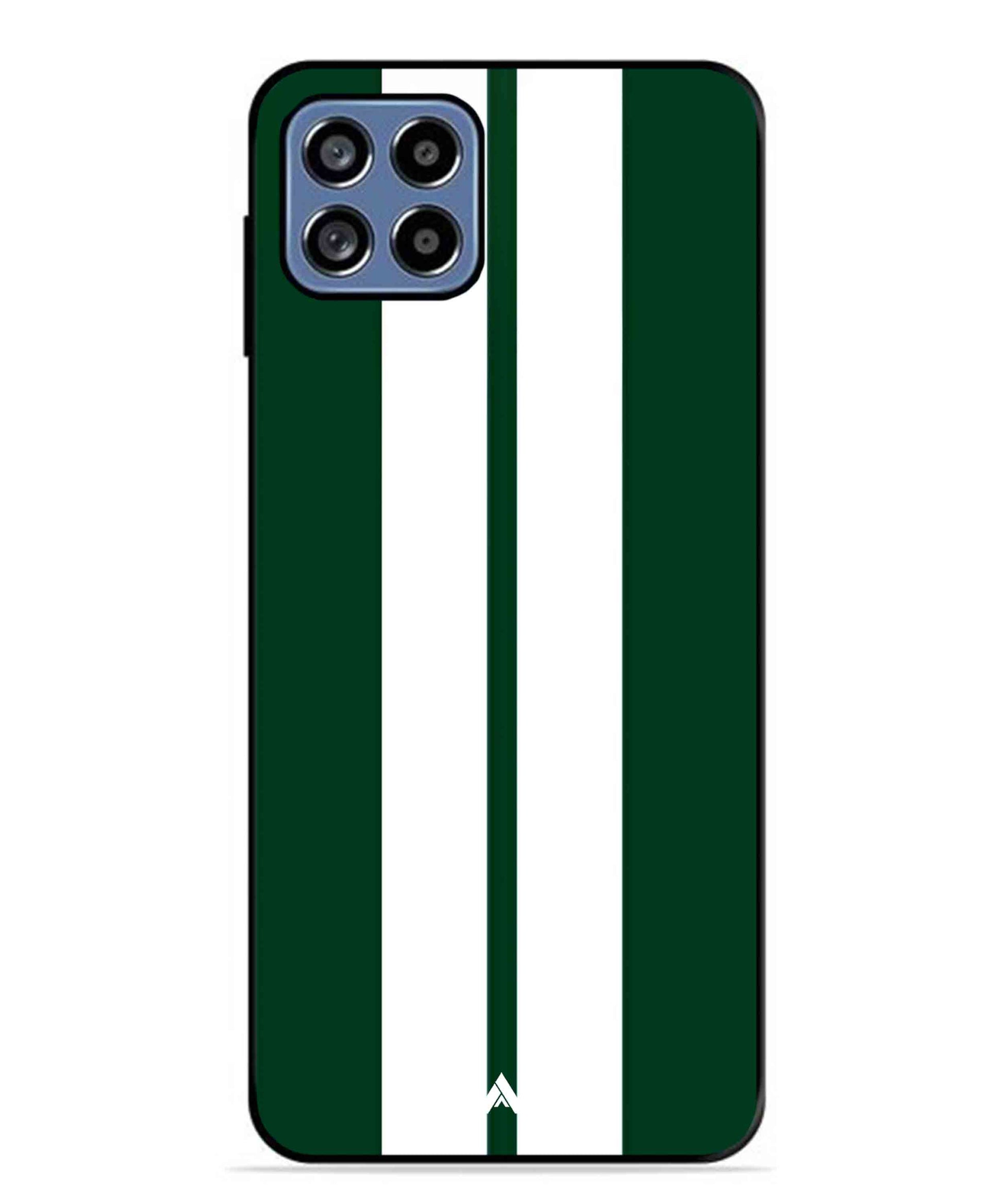 Stripe Pattern 11 Metal Back Cover Phone Case for Samsung Galaxy F42