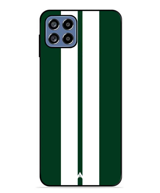 Stripe Pattern 11 Metal Back Cover Phone Case for Samsung Galaxy F42