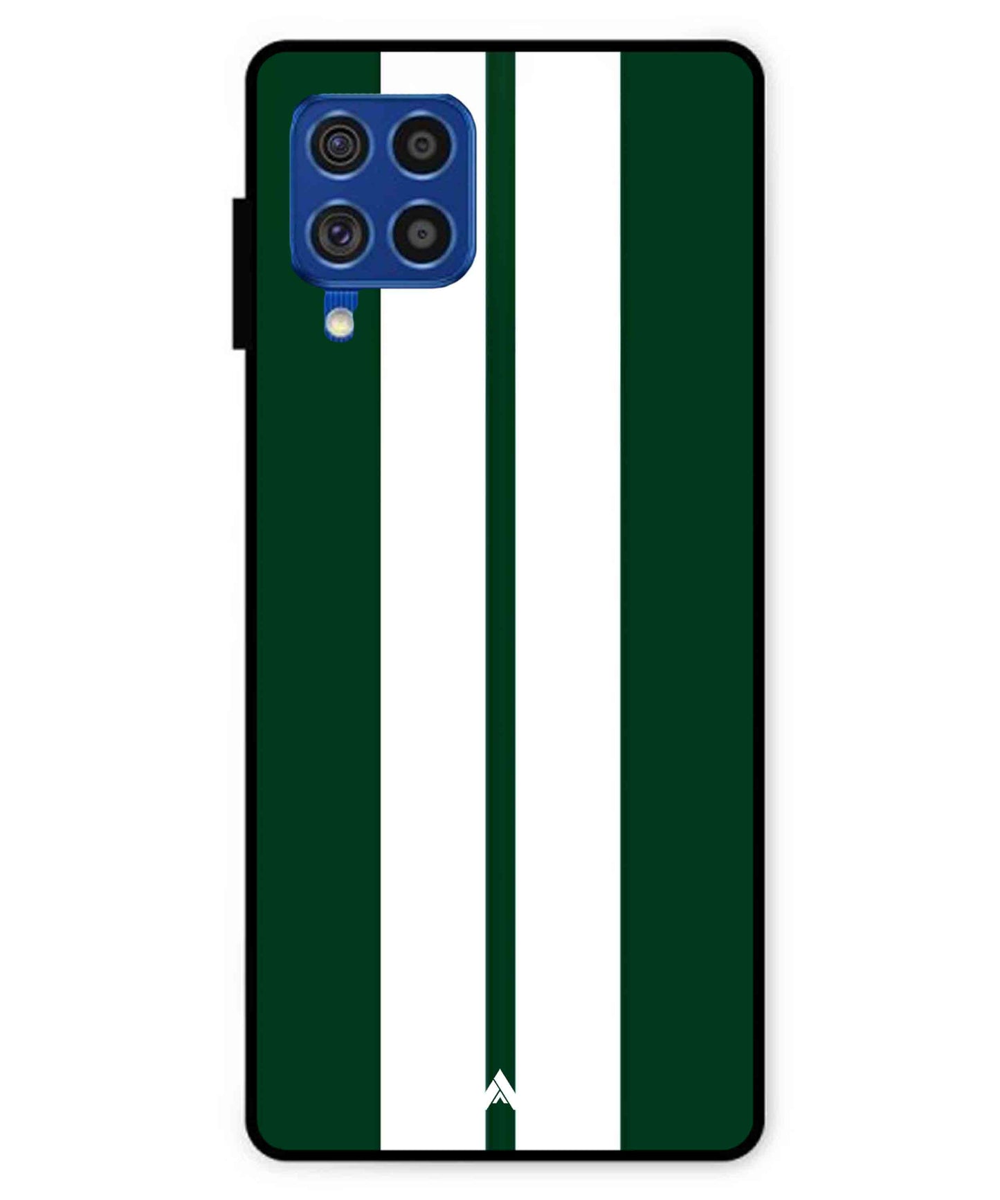 Stripe Pattern 11 Metal Back Cover Phone Case for Samsung Galaxy F62