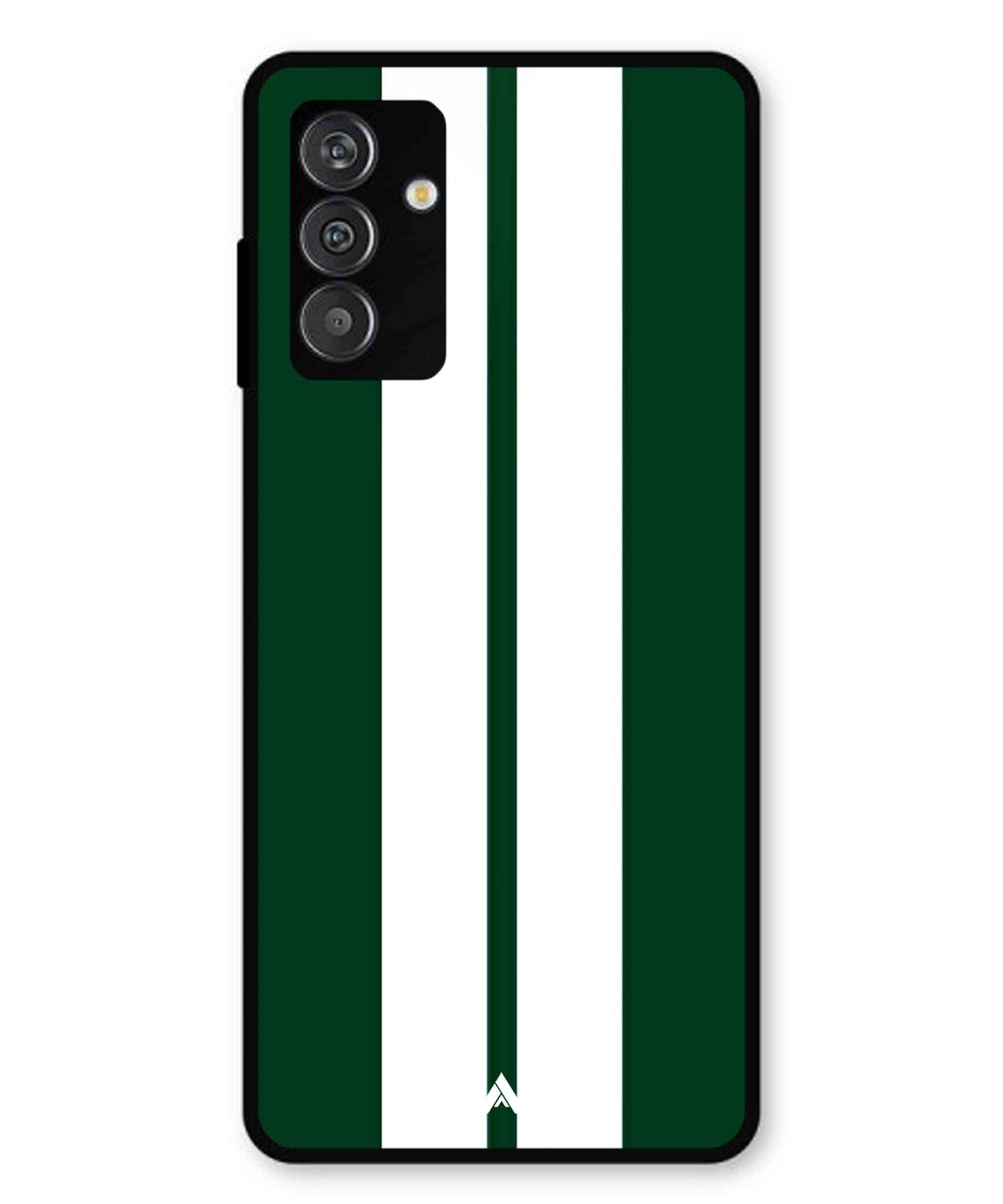 Stripe Pattern 11 Metal Back Cover Phone Case for Samsung Galaxy M14