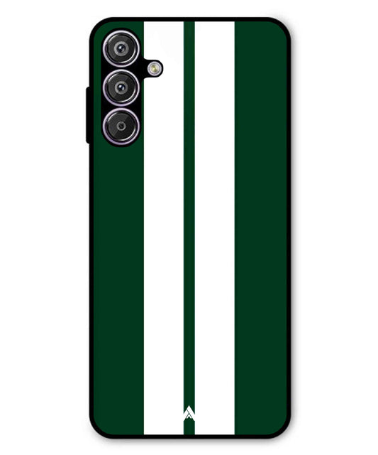 Stripe Pattern 11 Metal Back Cover Phone Case for Samsung Galaxy M15