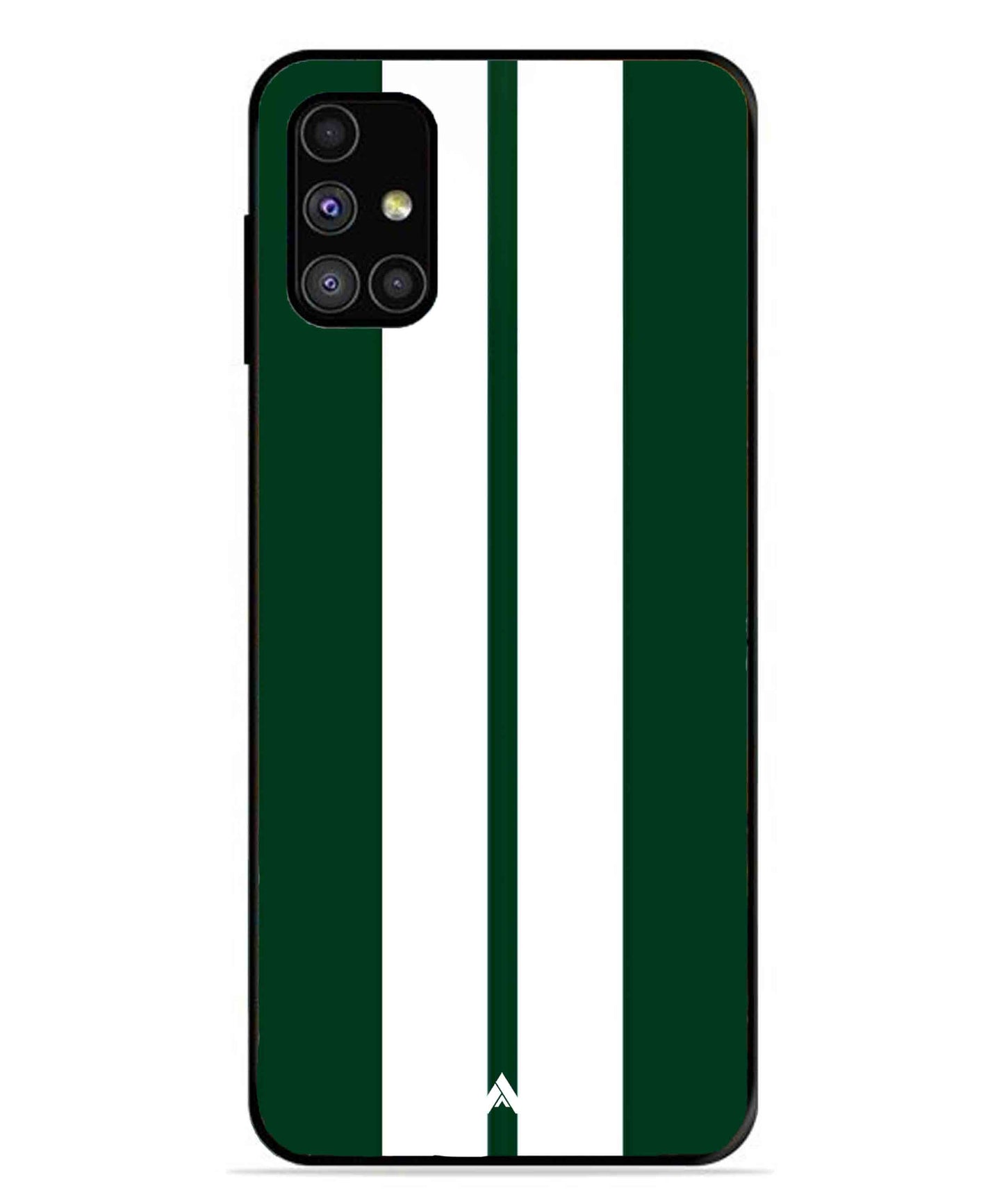 Stripe Pattern 11 Metal Back Cover Phone Case for Samsung Galaxy M31s