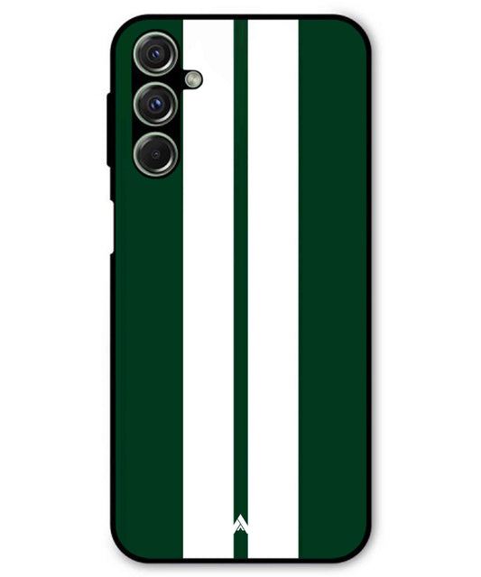 Stripe Pattern 11 Metal Back Cover Phone Case for Samsung Galaxy M34