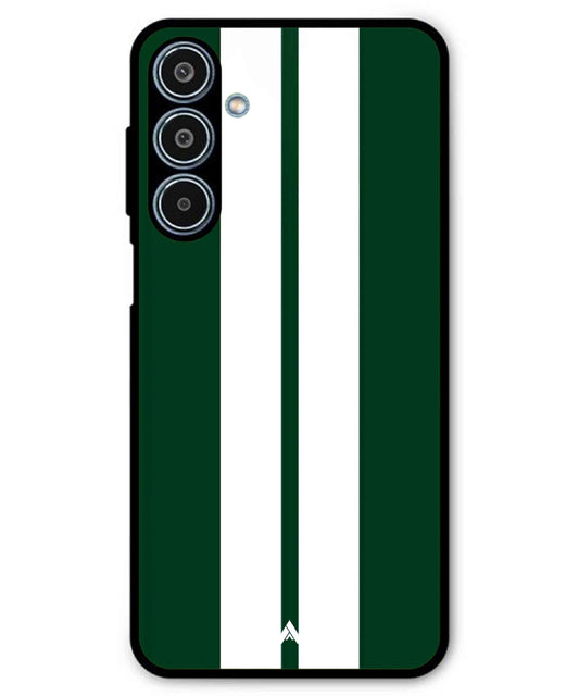Stripe Pattern 11 Metal Back Cover Phone Case for Samsung Galaxy M35