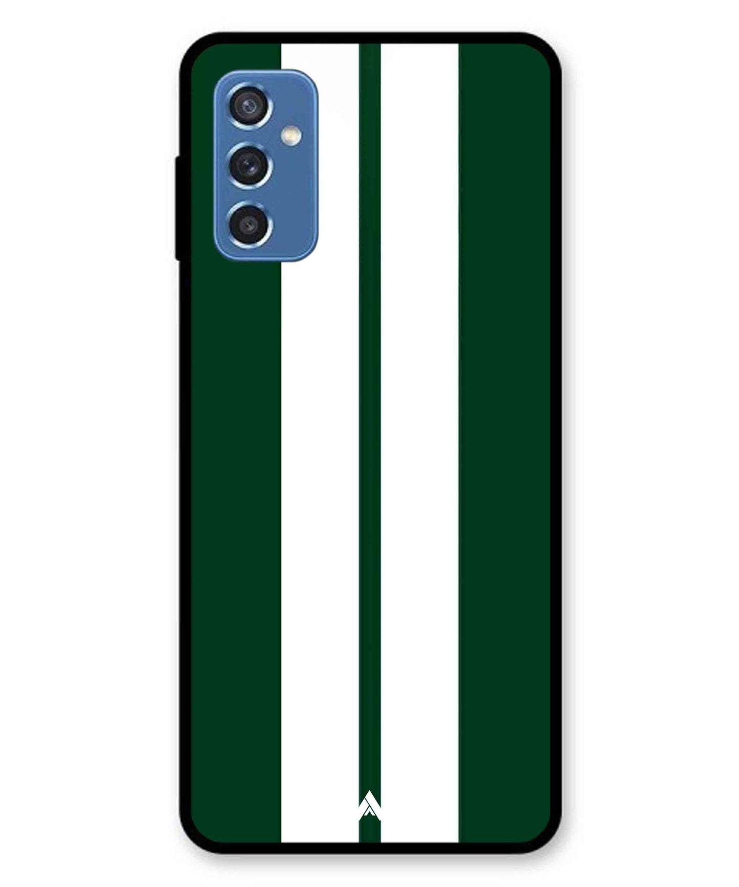 Stripe Pattern 11 Metal Back Cover Phone Case for Samsung Galaxy M52