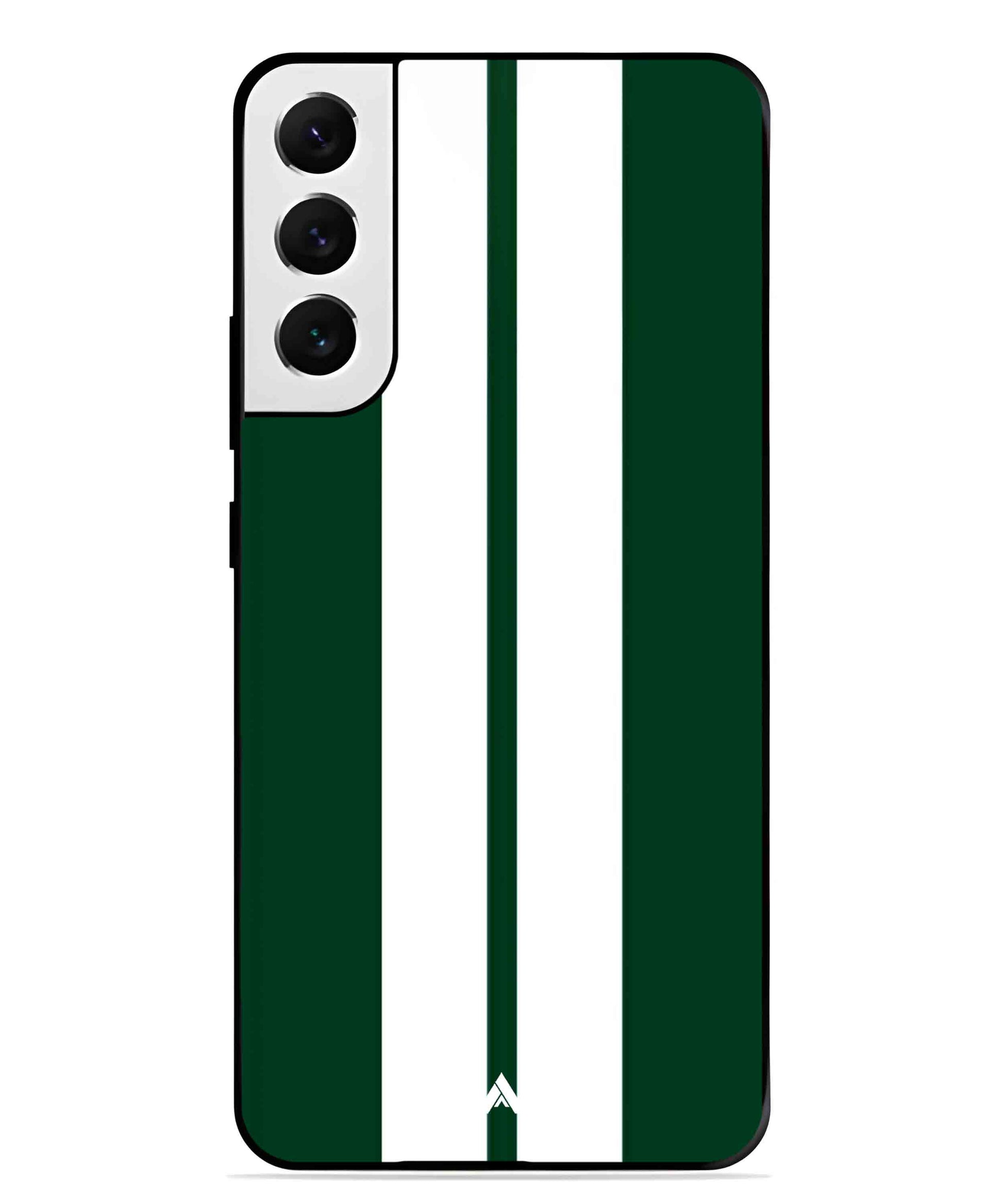 Stripe Pattern 11 Metal Back Cover Phone Case for Samsung Galaxy S21 Fe