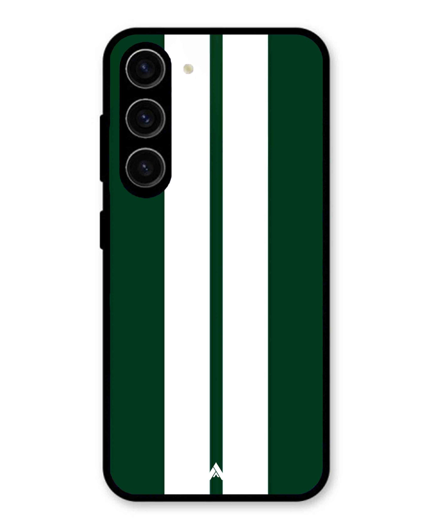 Stripe Pattern 11 Metal Back Cover Phone Case for Samsung Galaxy S23