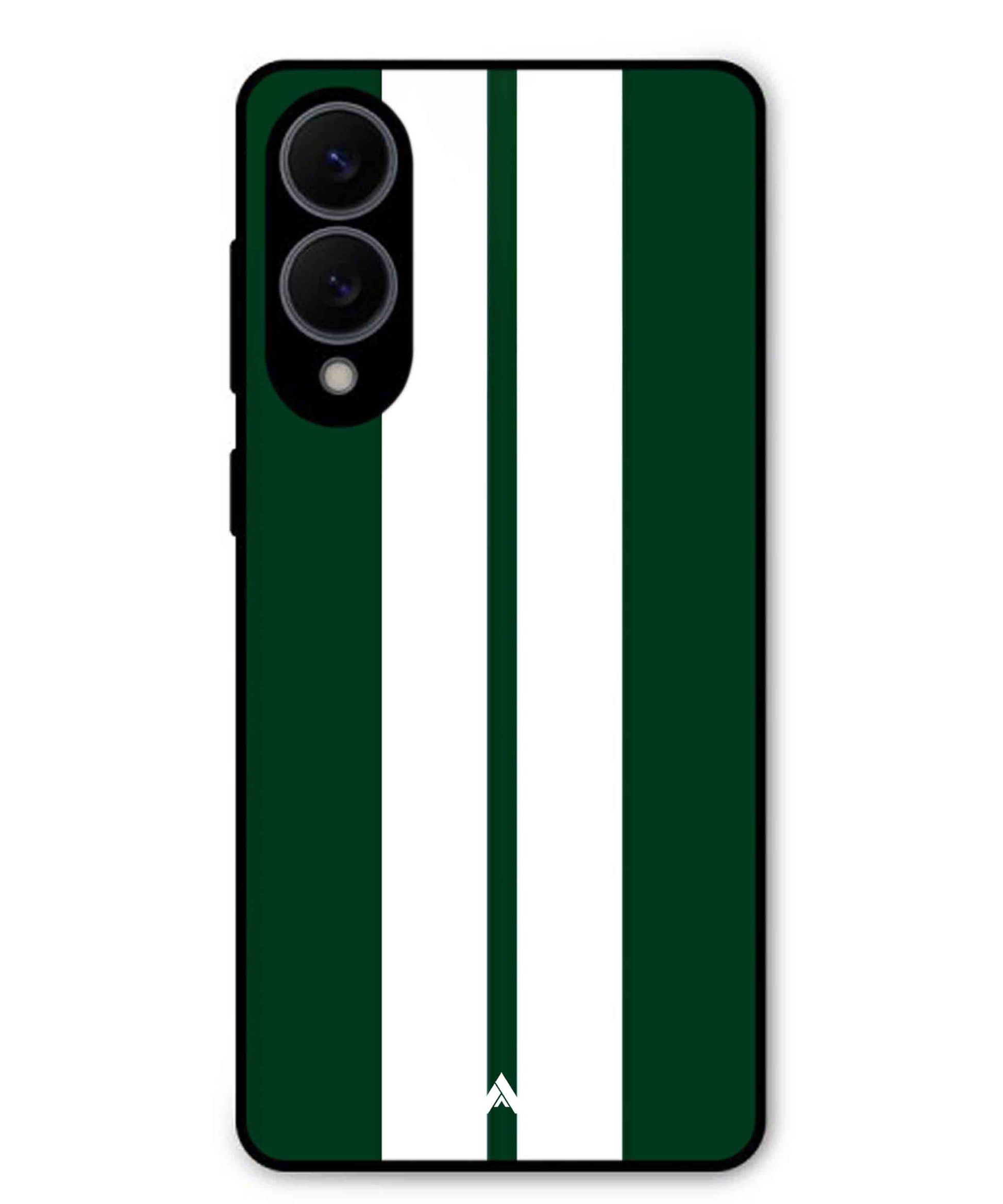 Stripe Pattern 11 Metal Back Cover Phone Case for Samsung Galaxy S25 Edge