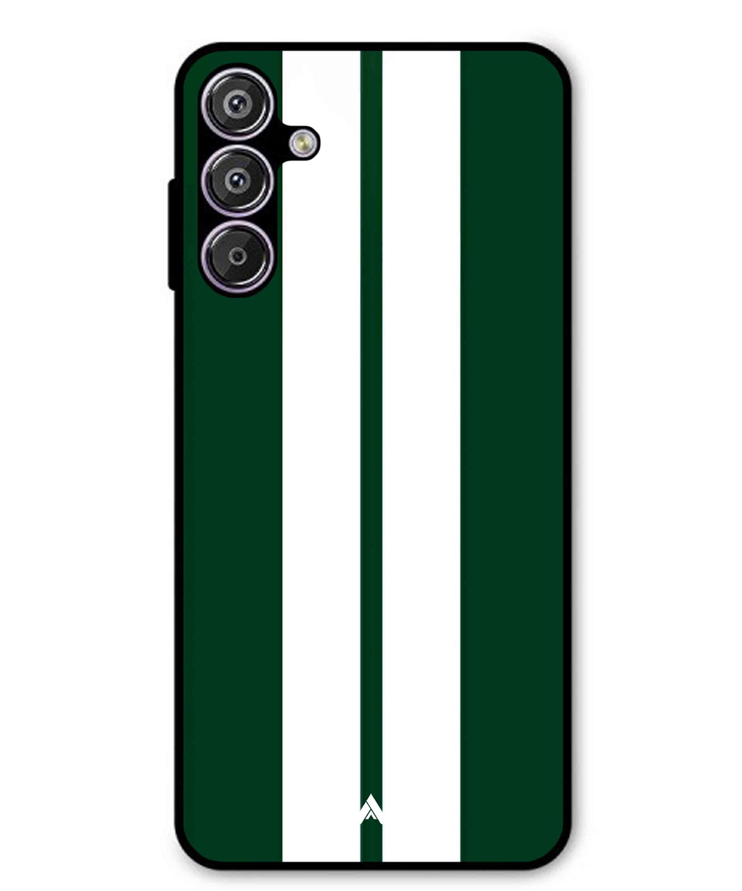 Stripe Pattern 11 Metal Back Cover Phone Case for Samsung Galaxy S25 Plus