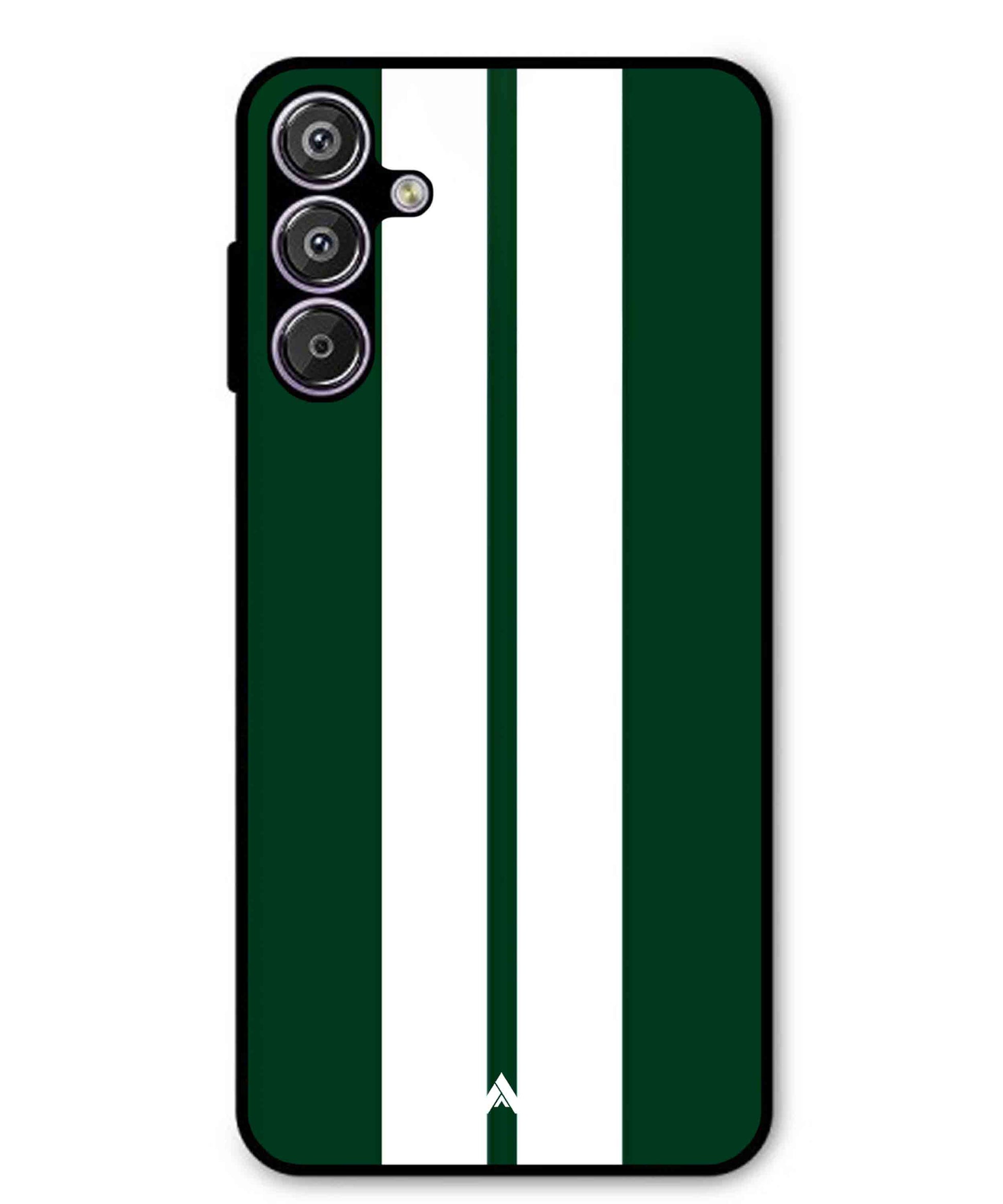 Stripe Pattern 11 Metal Back Cover Phone Case for Samsung Galaxy S25 Plus