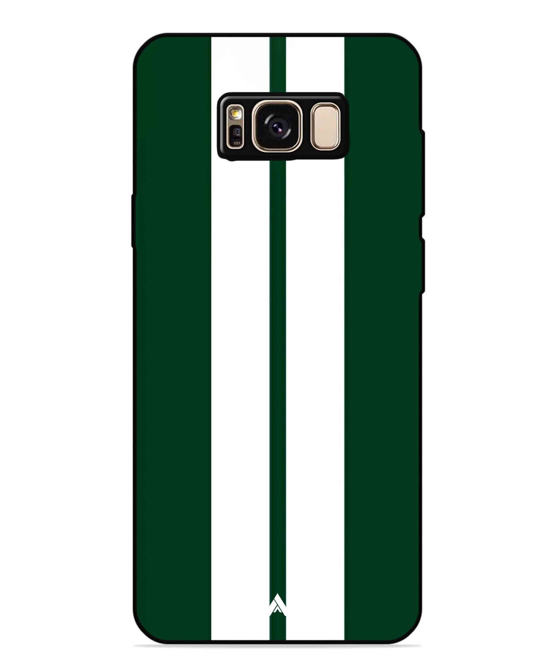 Stripe Pattern 11 Metal Back Cover Phone Case for Samsung Galaxy S8 Plus