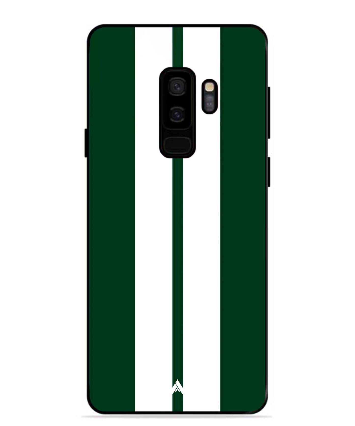 Stripe Pattern 11 Metal Back Cover Phone Case for Samsung Galaxy S9 Plus