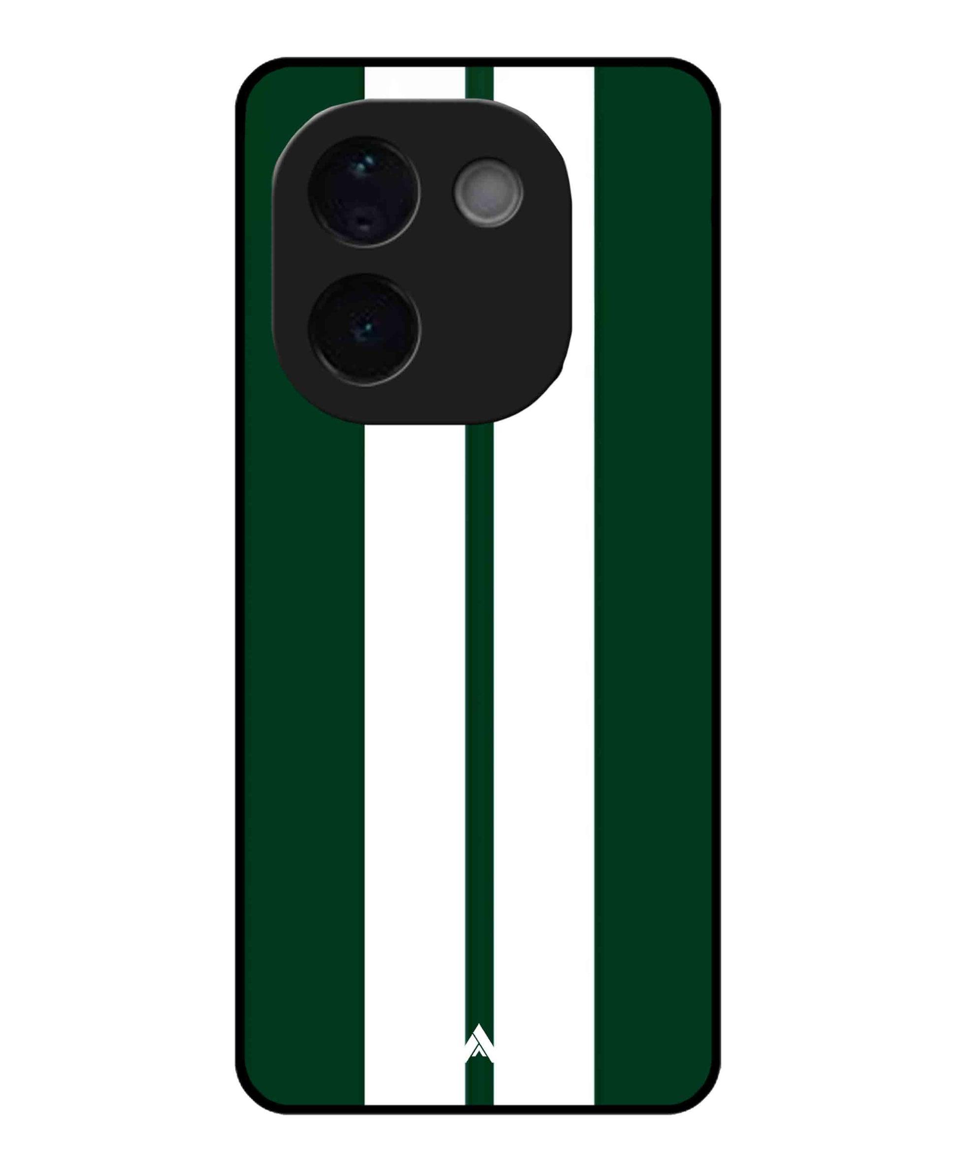 Stripe Pattern 11 Metal Back Cover Phone Case for Vivo T3 Pro