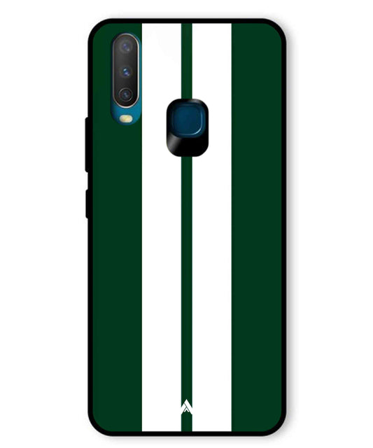 Stripe Pattern 11 Metal Back Cover Phone Case for Vivo U10