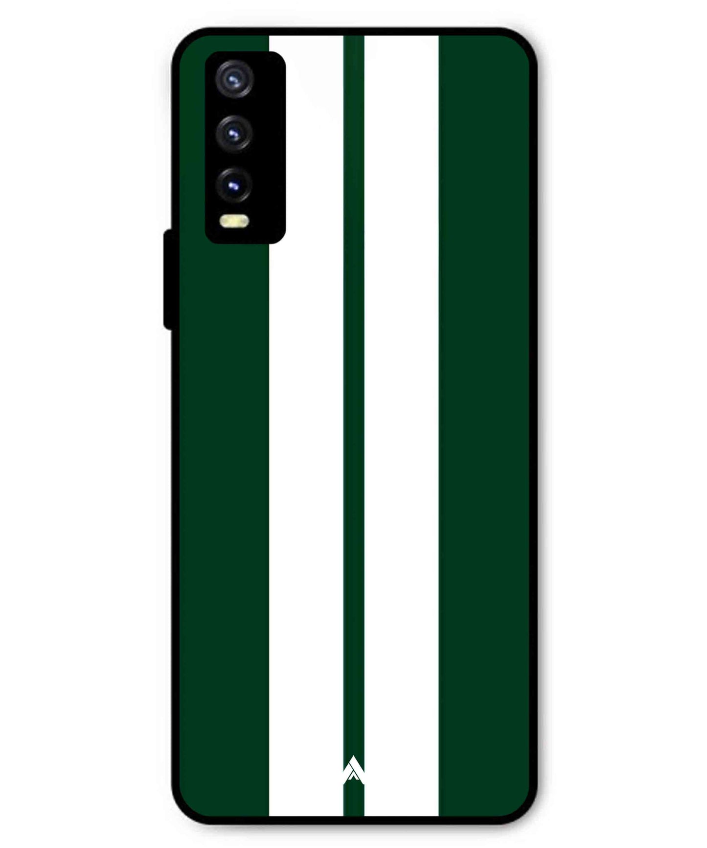 Stripe Pattern 11 Metal Back Cover Phone Case for Vivo Y20i