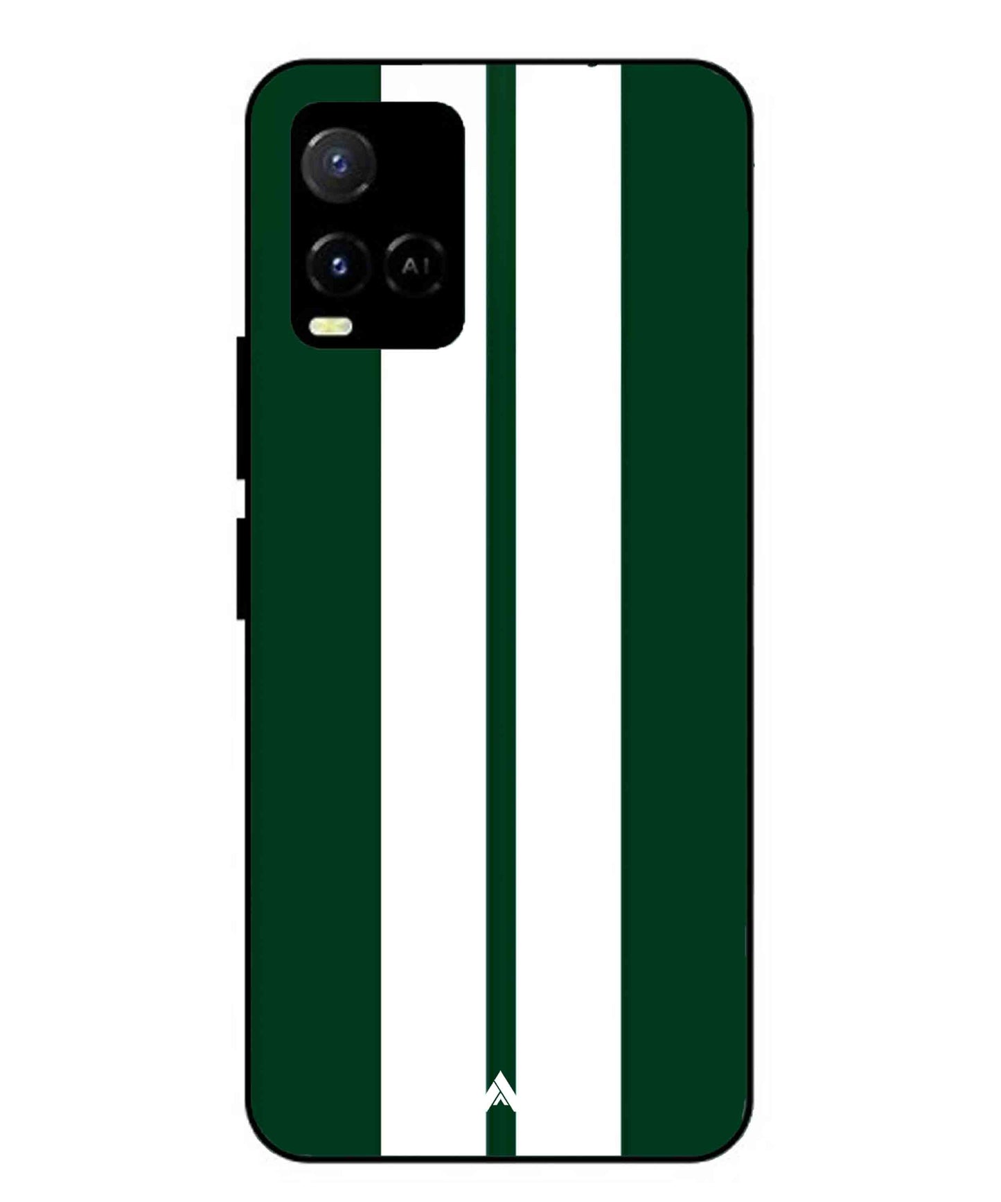 Stripe Pattern 11 Metal Back Cover Phone Case for Vivo Y21