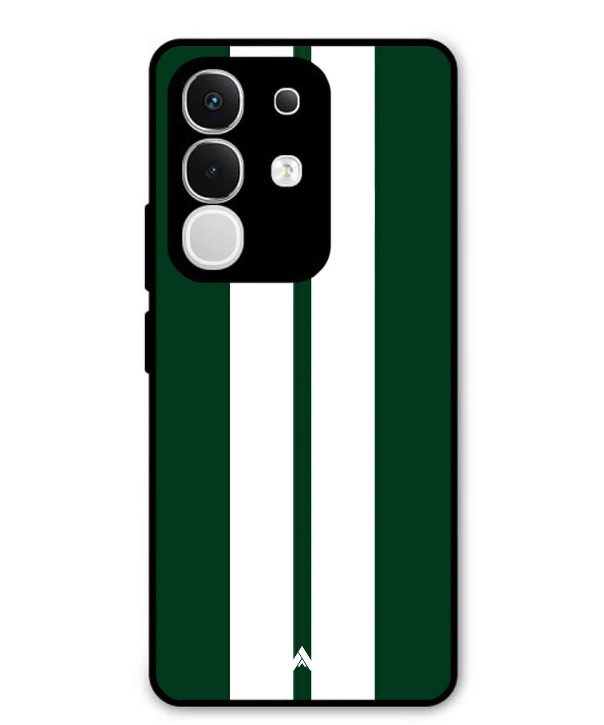 Stripe Pattern 11 Metal Back Cover Phone Case for Vivo Y29 4G