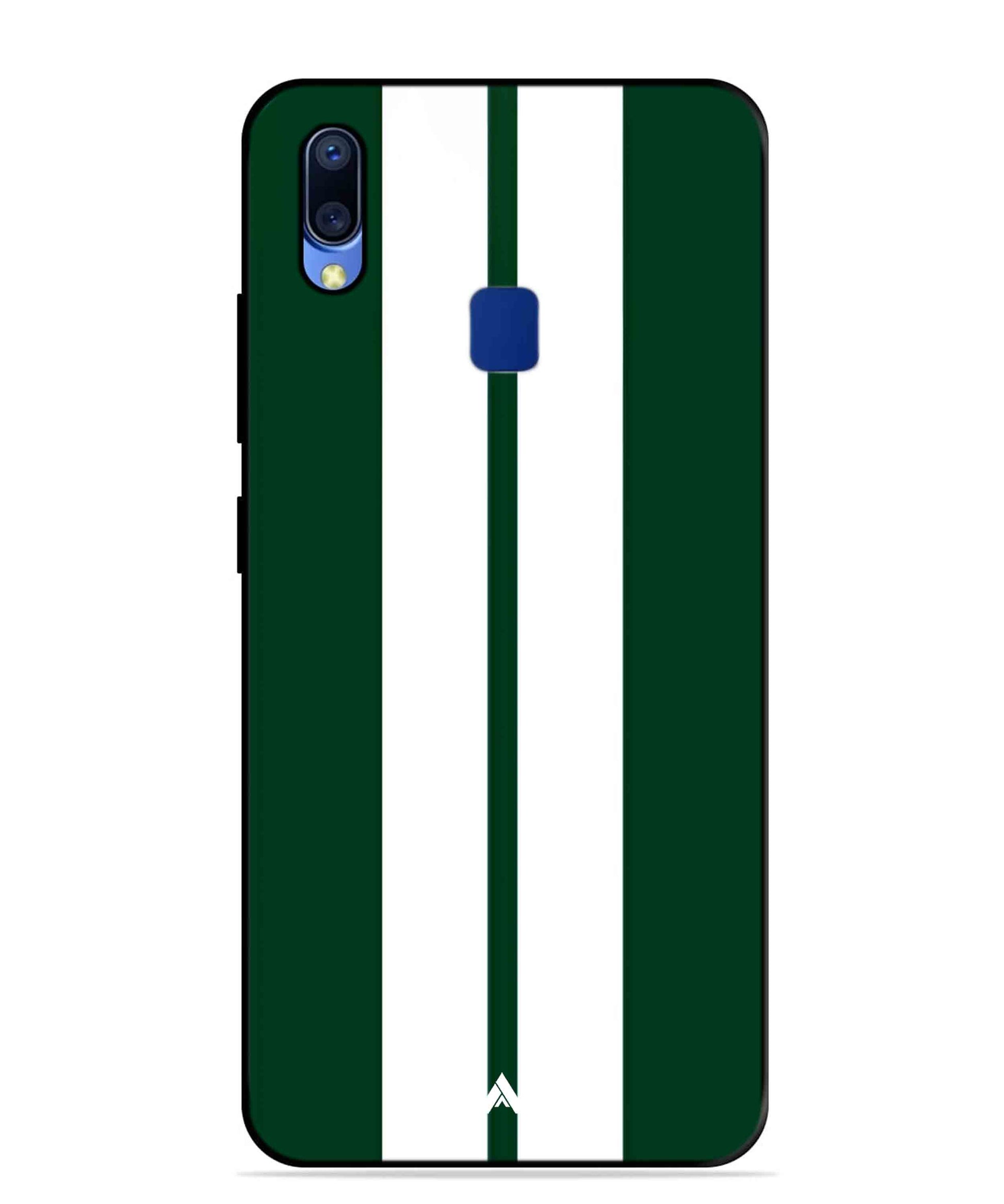 Stripe Pattern 11 Metal Back Cover Phone Case for Vivo Y95