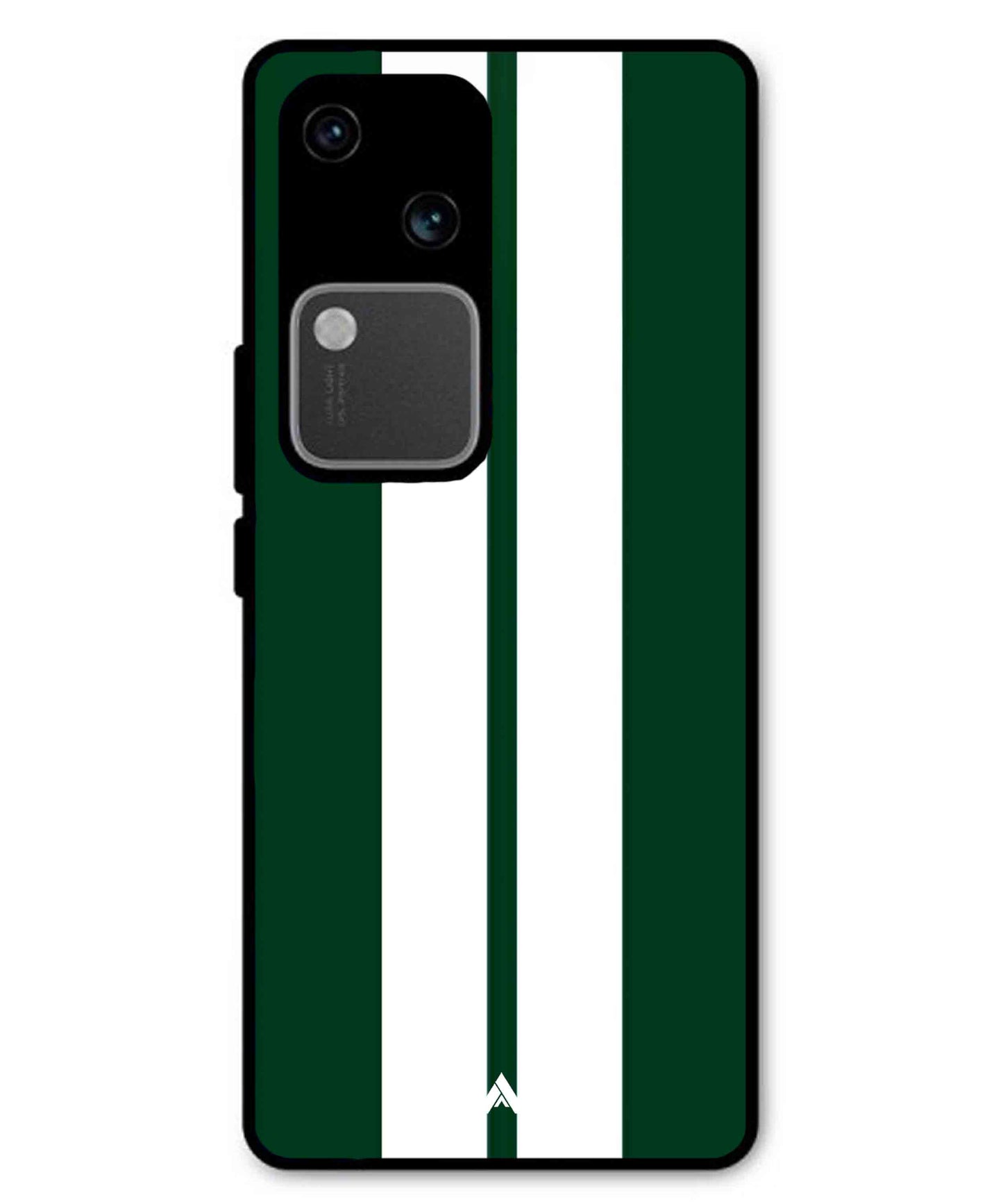Stripe Pattern 11 Metal Back Cover Phone Case for Vivo v30