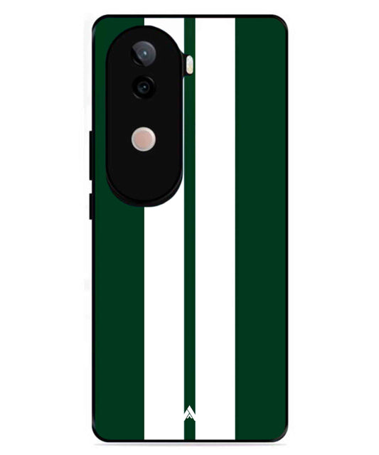 Stripe Pattern 11 Metal Back Cover Phone Case for Vivo v40e