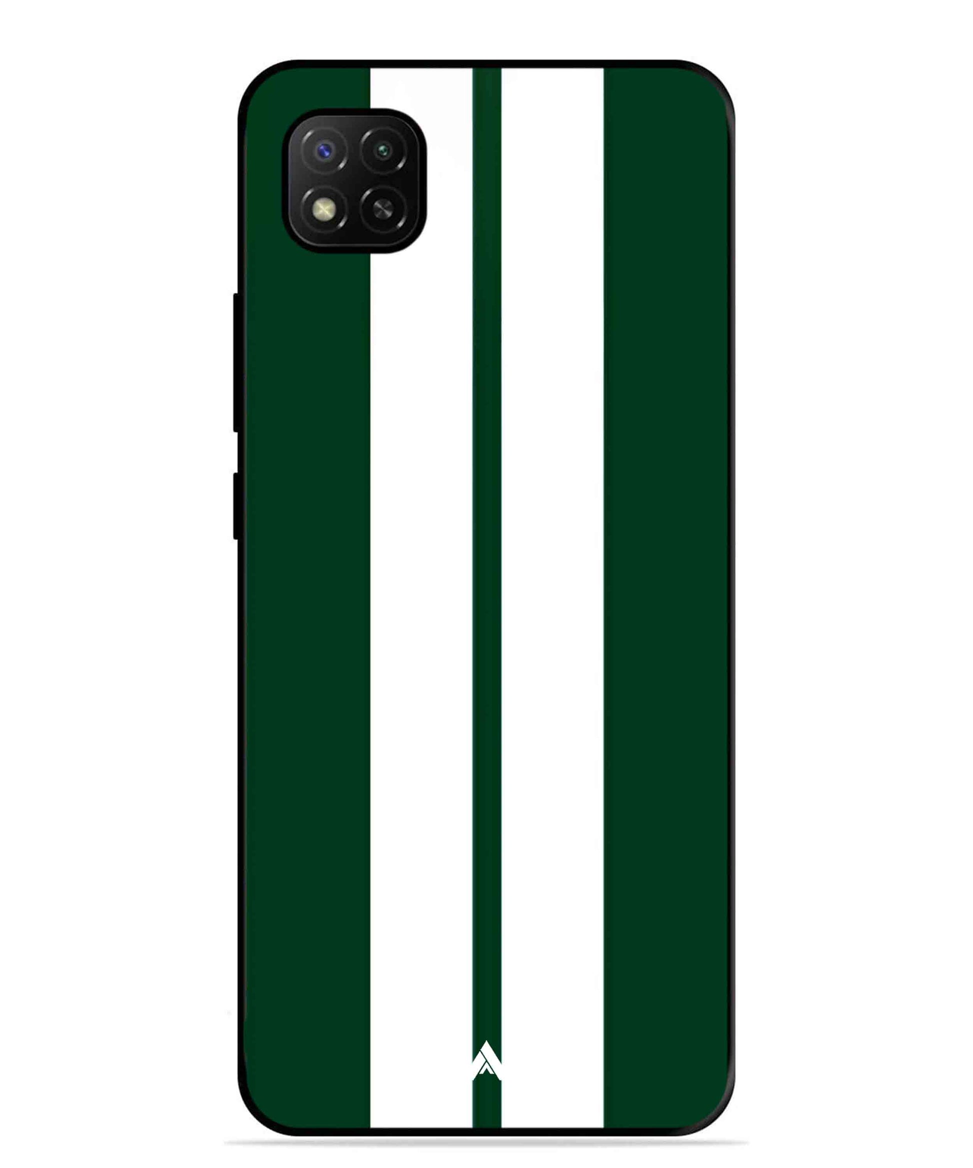 Stripe Pattern 11 Metal Back Cover Phone Case for Xiaomi Redmi 9C