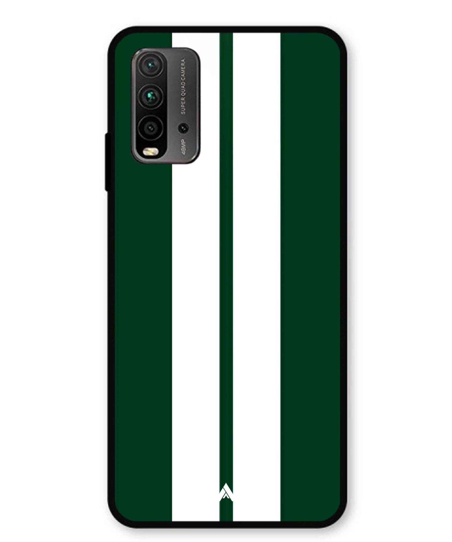 Stripe Pattern 11 Metal Back Cover Phone Case for Xiaomi Redmi 9 Power