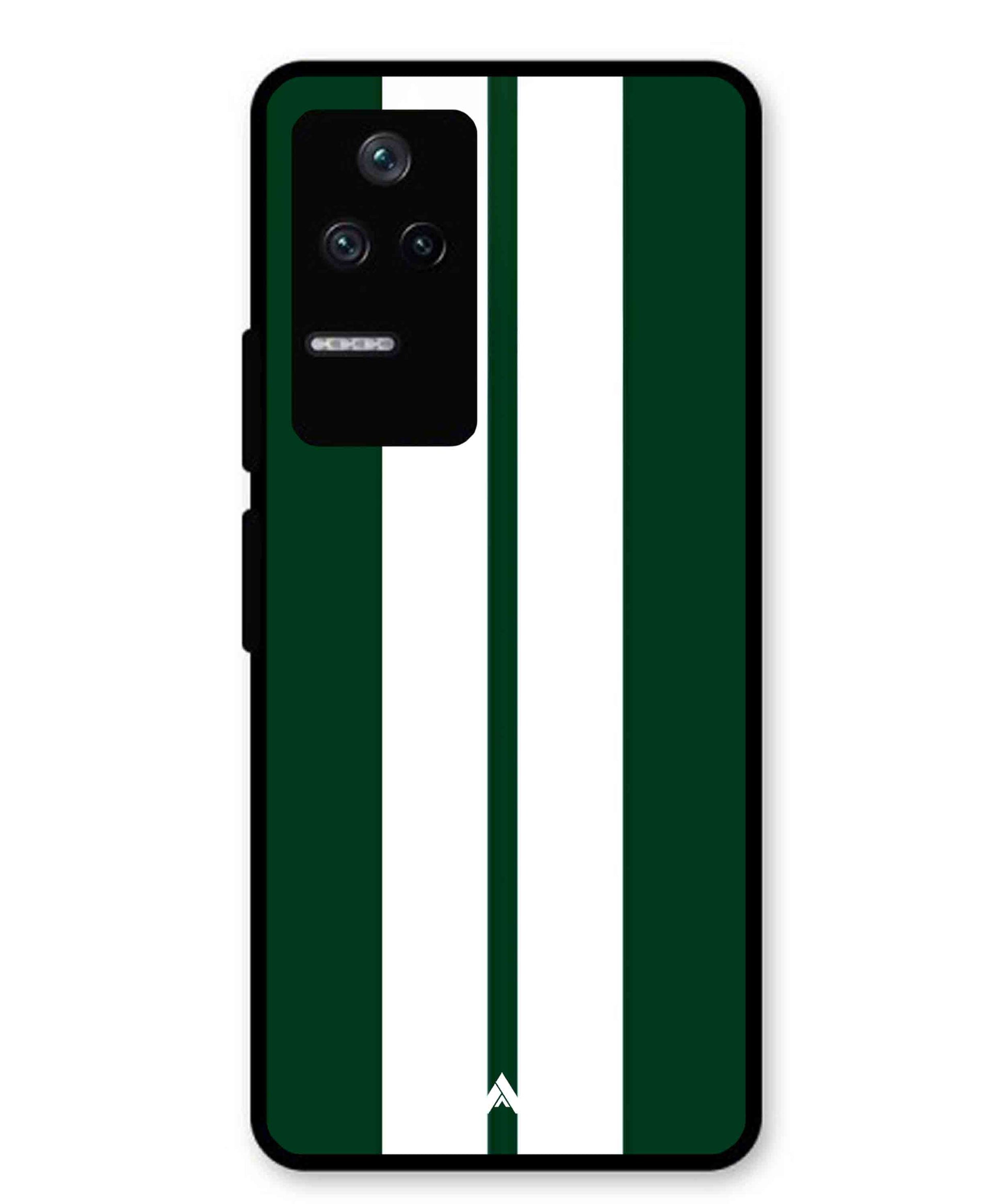 Stripe Pattern 11 Metal Back Cover Phone Case for Xiaomi Redmi K40s