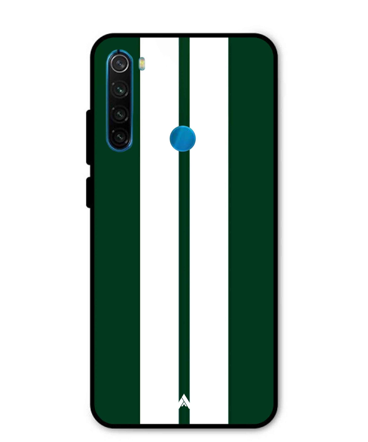 Stripe Pattern 11 Metal Back Cover Phone Case for Xiaomi Redmi Note 8