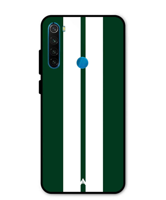 Stripe Pattern 11 Metal Back Cover Phone Case for Xiaomi Redmi Note 8