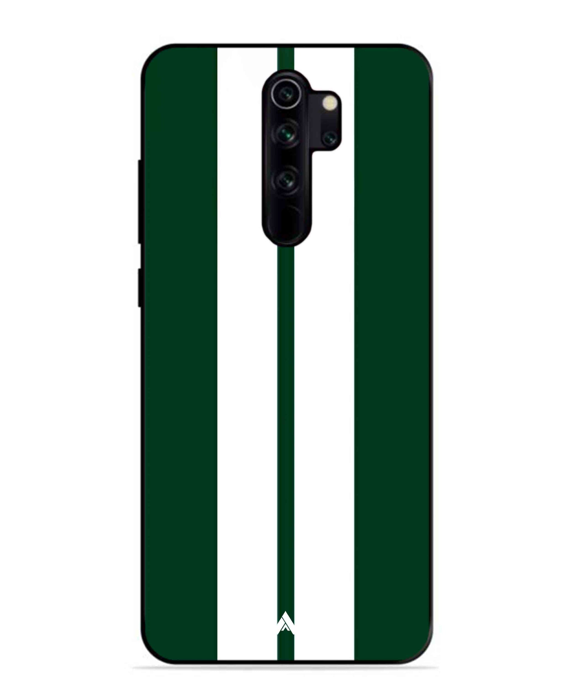Stripe Pattern 11 Metal Back Cover Phone Case for Xiaomi Redmi Note 8 Pro
